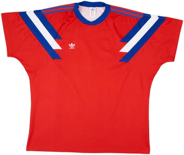 1989-90 adidas Template Shirt (Yugoslavia) #12 - 9/10 - (XXL)
