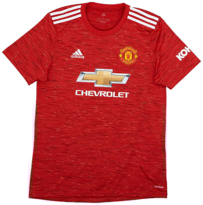 2020-21 Manchester United Home Shirt Cavani #7 - 9/10 - (L)