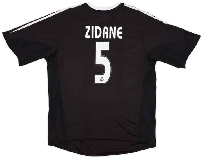 2004-05 Real Madrid Away Shirt Zidane #5 (L)