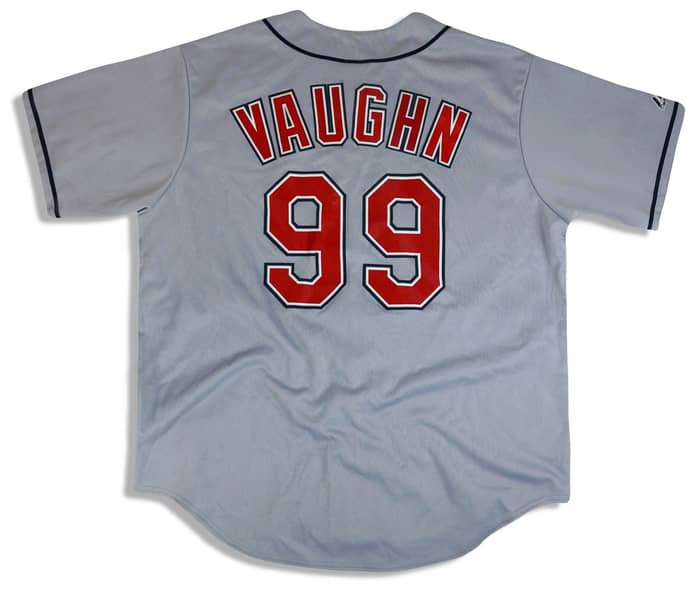 2000s Cleveland Indians Vaughn #99 Majestic Jersey (Away) XL