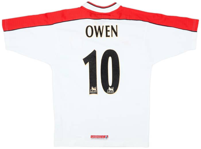 1998-99 Liverpool Away Shirt Owen #10 - 8/10 - (S)