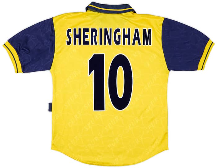 1995-97 Tottenham Third Shirt Sheringham #10 - 9/10 - (S)