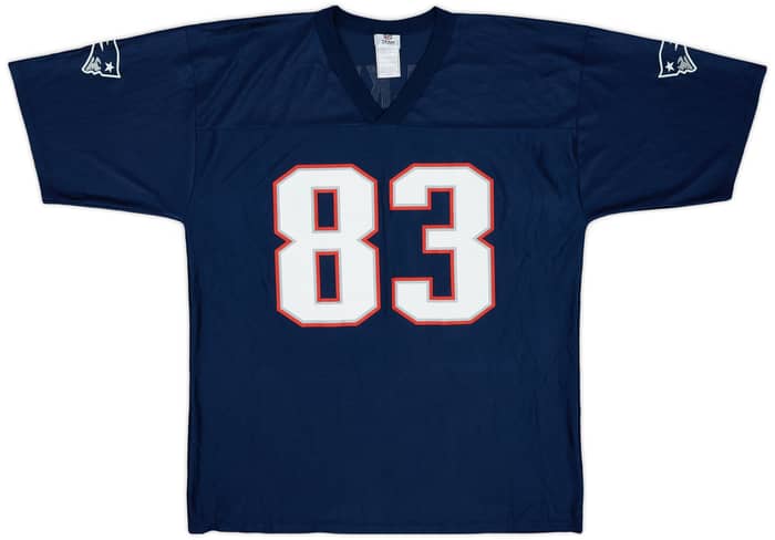 2008-11 New England Patriots Welker #83 NFL Replica Home Jersey - 7/10 - (L)