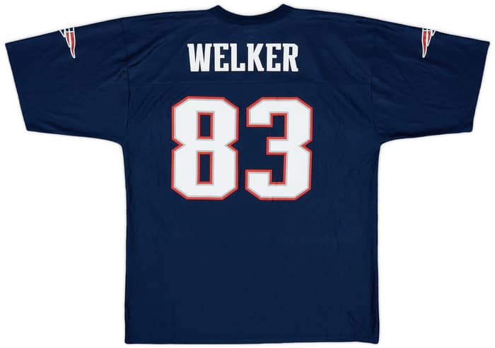 2008-11 New England Patriots Welker #83 NFL Replica Home Jersey - 7/10 - (L)