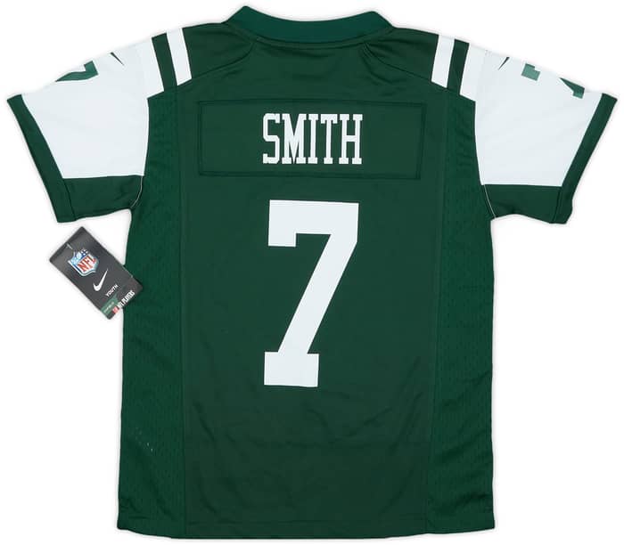 2013-16 New York Jets Smith #7 Nike Game Home Jersey (S.Boys)