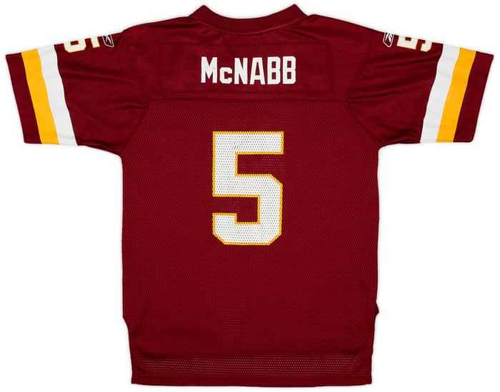 2010 Washington Redskins McNabb #5 Reebok On Field Home Jersey - 6/10 - (L.Boys)
