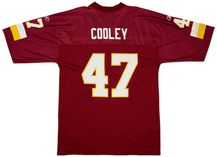 2008-11 Wasington Redskins Cooley #47 Reebok Replica Home Jersey - 6/10 - (L)