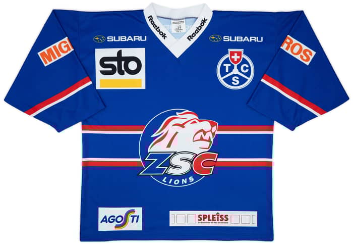 2005-06 ZSC Lions Ochsner Home Jersey - 9/10 - (XL)