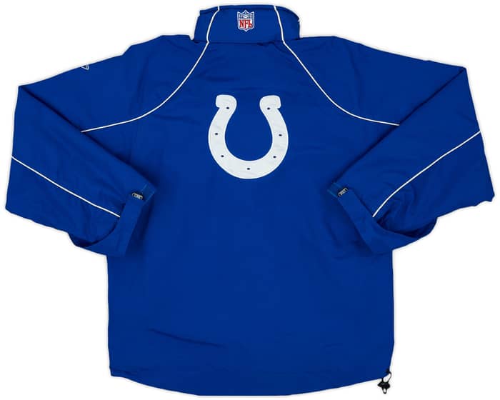 2002-04 Indianapolis Colts Reebok Rain Coat - 9/10 - (L.Boys)