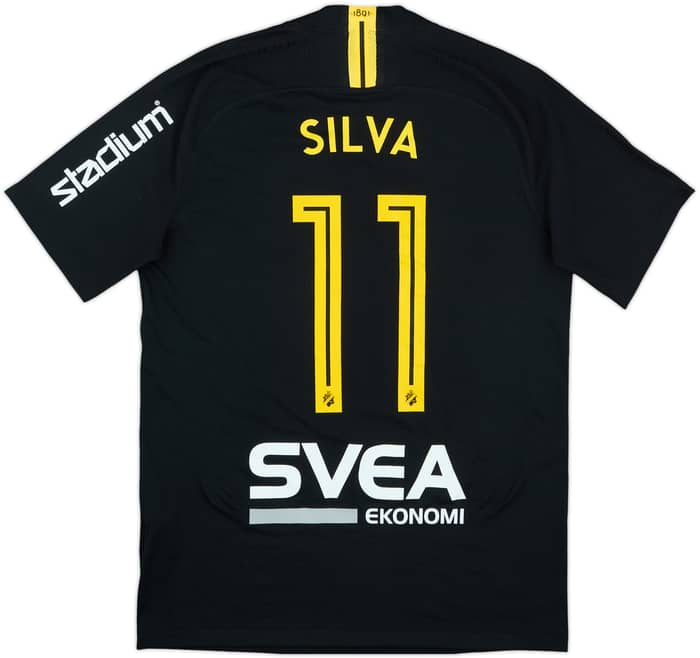 2020 AIK Match Issue Home Cup Shirt Silva #11