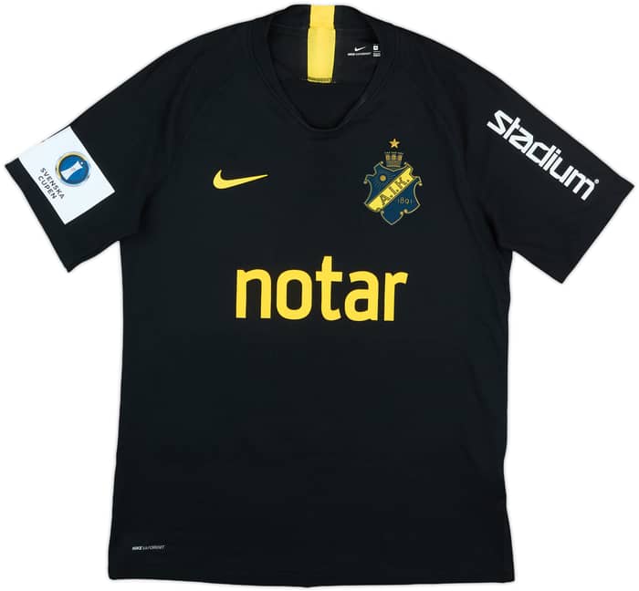 2020 AIK Match Issue Home Cup Shirt Silva #11
