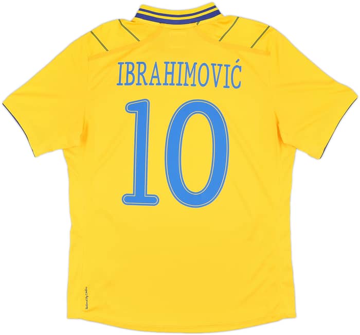 2012-13 Sweden Home Shirt Ibrahimovic #10 - 10/10 - (L)