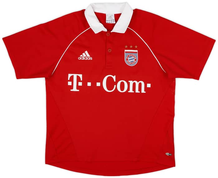 2005-06 Bayern Munich Home Shirt Ballack #13 - 4/10 - (L.Boys)