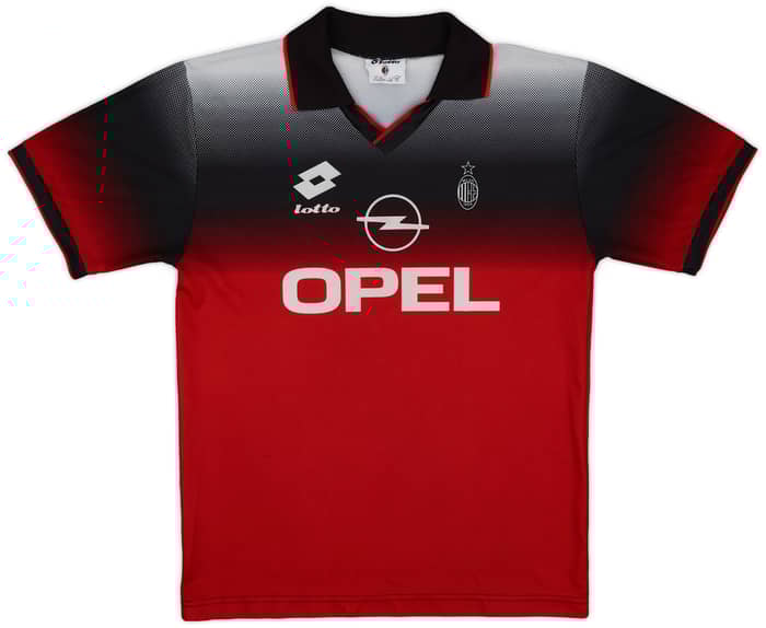 1996-97 AC Milan Lotto Training Shirt - 7/10 - (M)