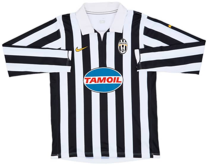 2006-07 Juventus Home L/S Shirt Del Piero #10 - 6/10 - (XL)