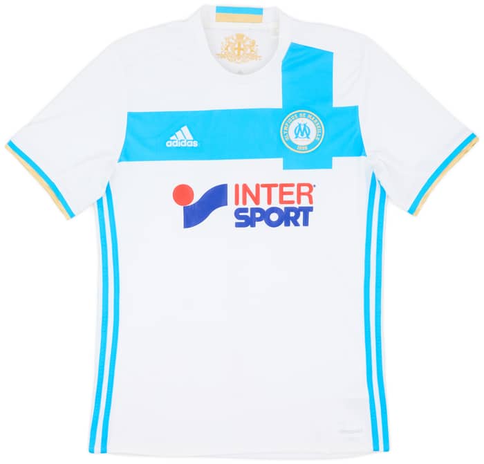 2016-17 Olympique Marseille Home Shirt - 6/10 - (M)