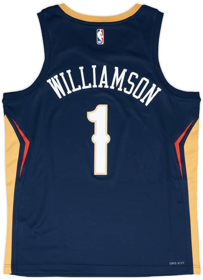 2019-25 New Orleans Pelicans Williamson #1 Nike Swingman Away Jersey (L)