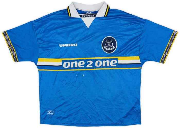 1997-99 Everton Home Shirt Materazzi #15 - 6/10 - (XXL)