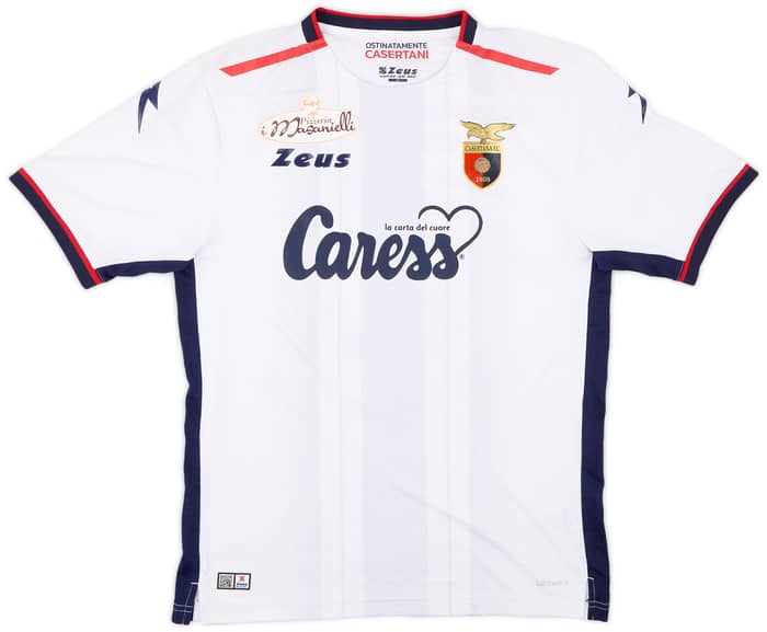 2019-20 Casertana Away Shirt Castaldo #10 - 8/10 - (XL)