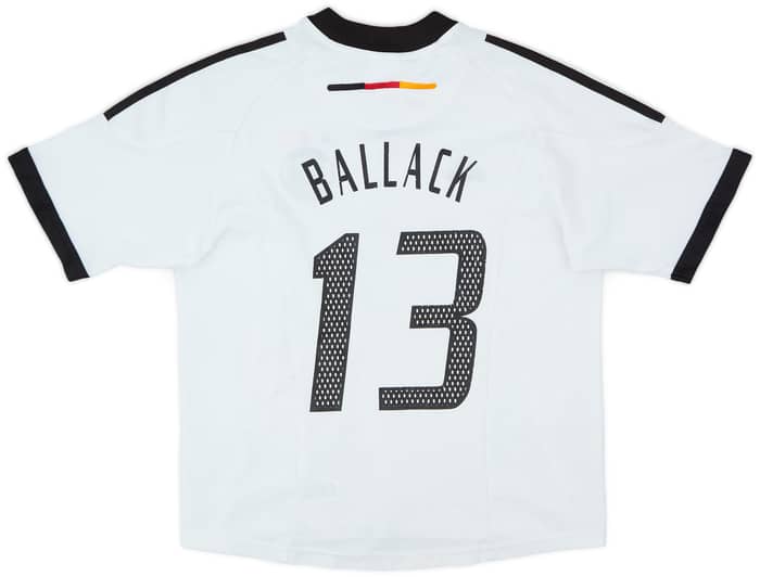 2002-04 Germany Home Shirt Ballack #13 - 6/10 - (XL.Boys)
