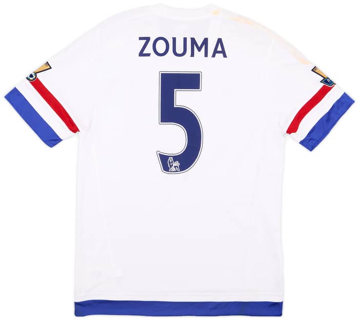 2015-16 Chelsea Player Issue Away Shirt Zouma #5