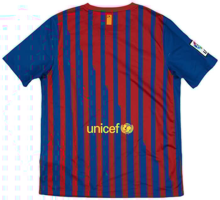 2011-12 Barcelona Home Shirt - 9/10 - (XL.Boys)
