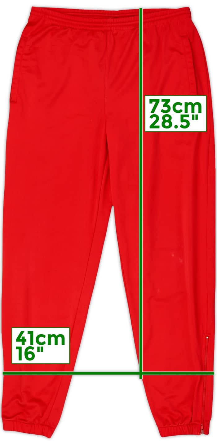 1997-98 AC Milan Lotto Track Pants/Bottoms - 7/10 - (M)