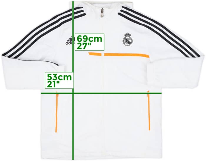 2013-14 Real Madrid adidas Track Jacket - 8/10 - (L.Boys)