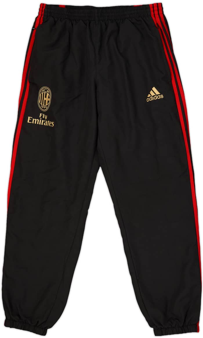 2011-12 AC Milan adidas Track Pants/Bottoms - 9/10 - (L)