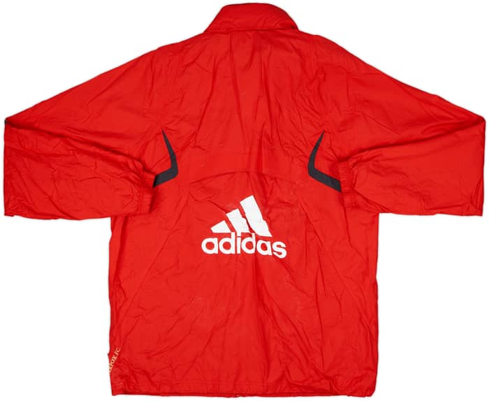 2009-10 Liverpool Player Issue adidas Hooded Rain Jacket #3 - 4/10 - (M)