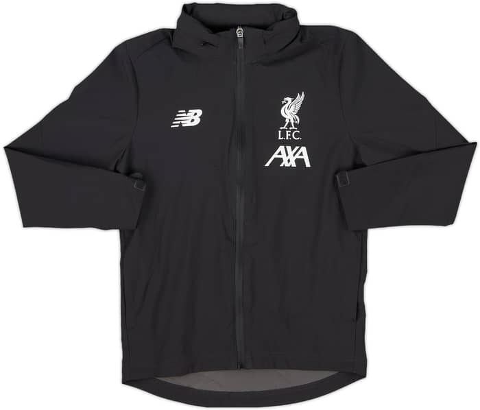 2019-20 Liverpool New Balance Hooded Rain Jacket - 9/10 - (M.Boys)