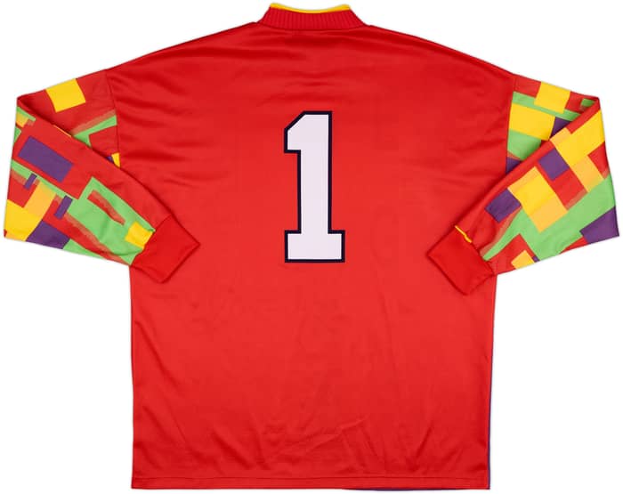 1995-96 England Youth Match Issue GK Shirt #1