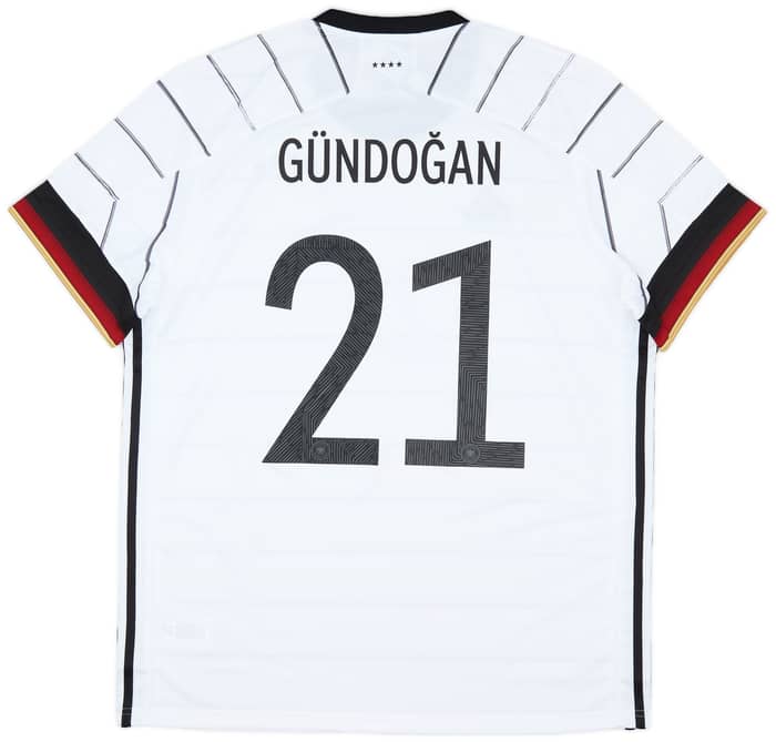 2020-21 Germany Home Shirt Gundogan #21 (XL)