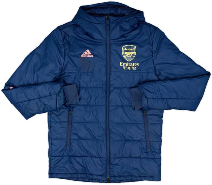 2020-21 Arsenal adidas Padded Bench Coat - 5/10 - (M)