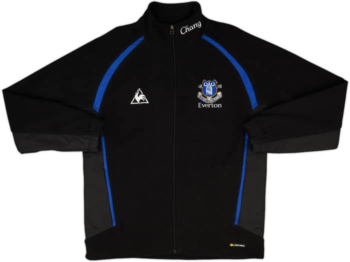 2009-10 Everton Le Coq Sportif Fleece Track Jacket - 8/10 - (L)