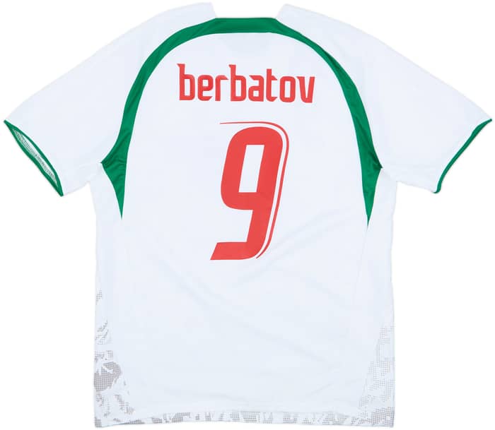 2006-08 Bulgaria Home Shirt Berbatov #9 - 6/10 - (M)