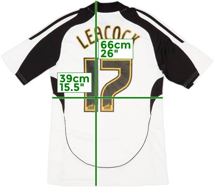 2008-09 Derby County Home Shirt Leacock #17 - 7/10 - (S)