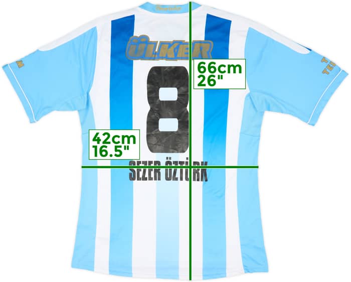 2011-12 Fenerbahce Away Shirt Sezer Ozturk #8 - 9/10 - (L)