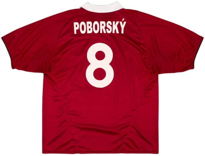 2003-04 Sparta Prague Home Shirt Poborsky #8 - 7/10 - (XL)