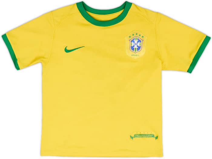 2006-08 Brazil Home Shirt - 7/10 - (7-8 Years)