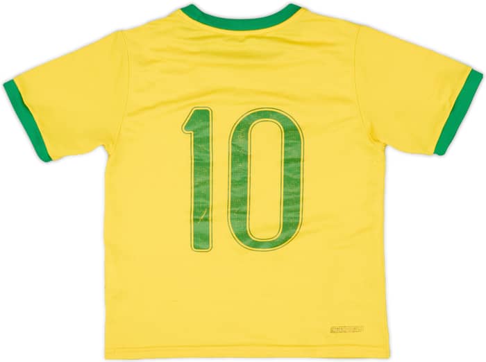 2006-08 Brazil Home Shirt - 7/10 - (7-8 Years)