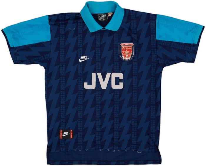 1994-95 Arsenal Away Shirt Wright #8 - 5/10 - (L)