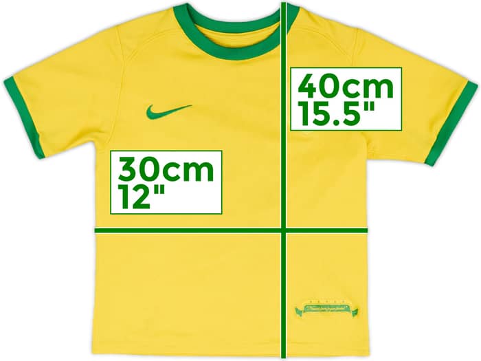 2006-08 Brazil Home Shirt - 7/10 - (7-8 Years)