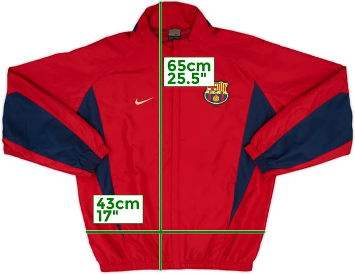 2002-03 Barcelona Nike Track Jacket - 9/10 - (M)