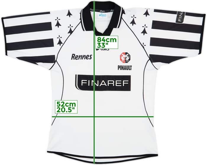 2000-02 Stade Rennais Away Shirt - 8/10 - (XL)