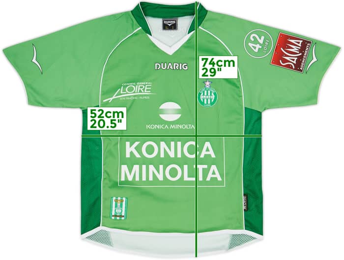 2004-05 Saint Etienne Home Shirt - 9/10 - (M)