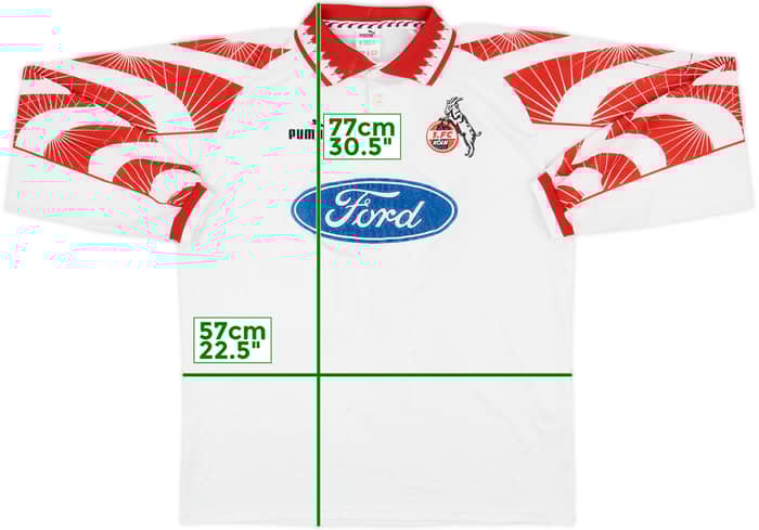 1996-97 FC Koln Home Shirt - 6/10 - (XL)