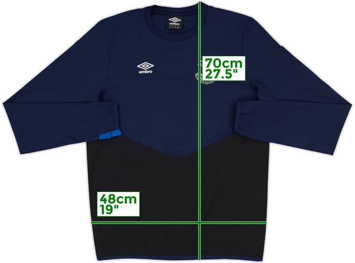 2017-18 Everton Umbro Drill Top - 9/10 - (XL.Boys)
