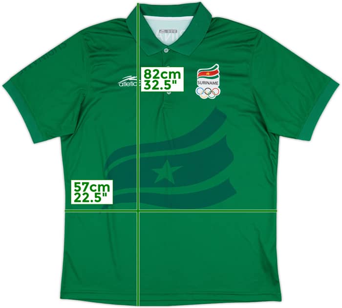 2012 Suriname Atletica Olympics Polo Shirt - 10/10 - (XL)