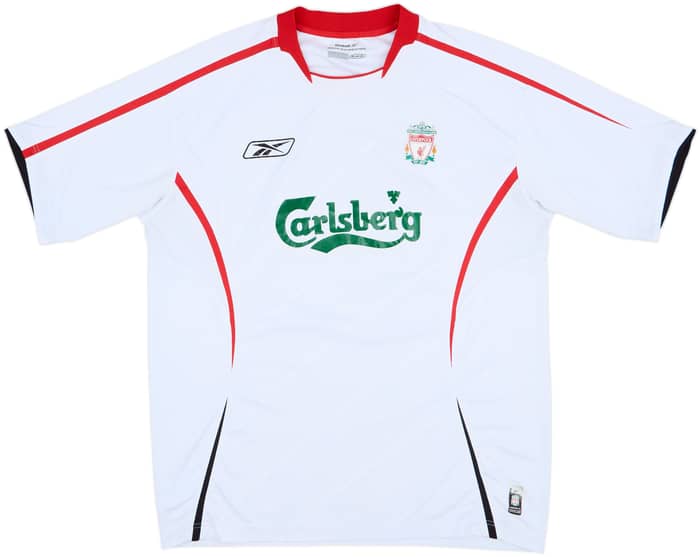2005-06 Liverpool Away Shirt Gerrard #8 - 4/10 - (L)